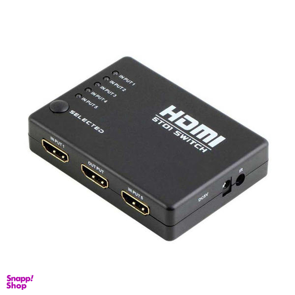 سوییچ 1 به 5 HDMI مدل Full HD