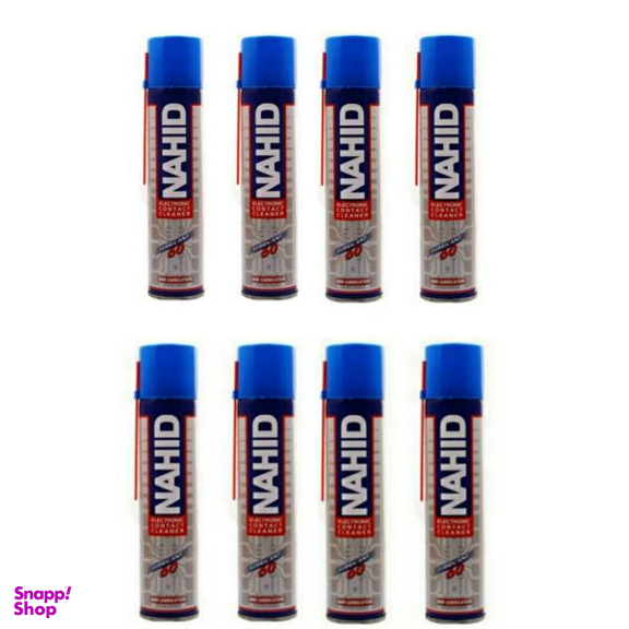 اسپری چرب ناهید مدل Contact کد 60 حجم 300 میلی لیتر بسته 8 عددی