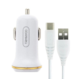 شارژر فندکی ترانیو مدل C11 به همراه کابل تبدیل USB به USB-C