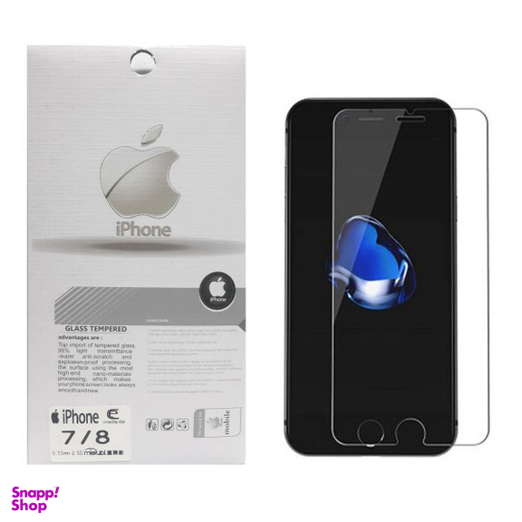 محافظ صفحه نمایش تسلا مدل Tempered مناسب برای گوشی موبایل اپل iphone 7/8