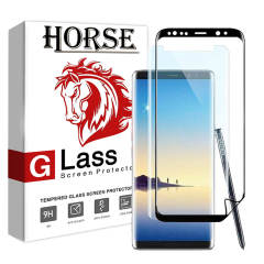 محافظ صفحه نمایش یووی لایت و نانو 3D هورس مدل LVB مناسب برای گوشی موبایل سامسونگ Galaxy Note 9 مجموعه دو عددی