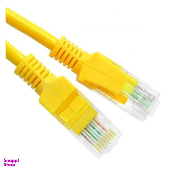 کابل شبکه CAT5 مدل NV5-5 رنگ زرد