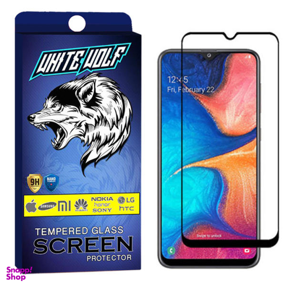 محافظ صفحه نمایش وایت ولف مدل WGF مناسب برای گوشی موبایل سامسونگ Galaxy A20