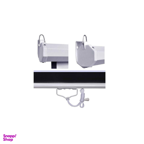 پروژکتور بنکیو (Benq) مدل MS550 به همراه پرده نمایش 180 دستی پروژکتور اسکوپ و پایه پروژکتور اسکوپ و کابل HDMI رنگ سفید