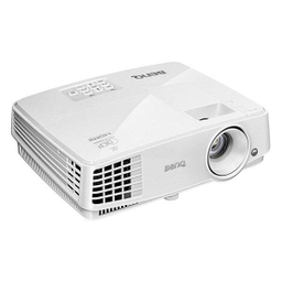 پروژکتور بنکیو (Benq) مدل MX528 به همراه پرده نمایش برقی پروژکتور اسکوپ سایز 180 سانتی متری و پایه پروژکتور اسکوپ رنگ سفید
