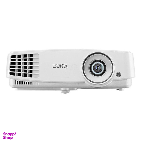 پروژکتور بنکیو (Benq) مدل MX528 به همراه پرده نمایش برقی پروژکتور اسکوپ سایز 180 سانتی متری و پایه پروژکتور اسکوپ رنگ سفید