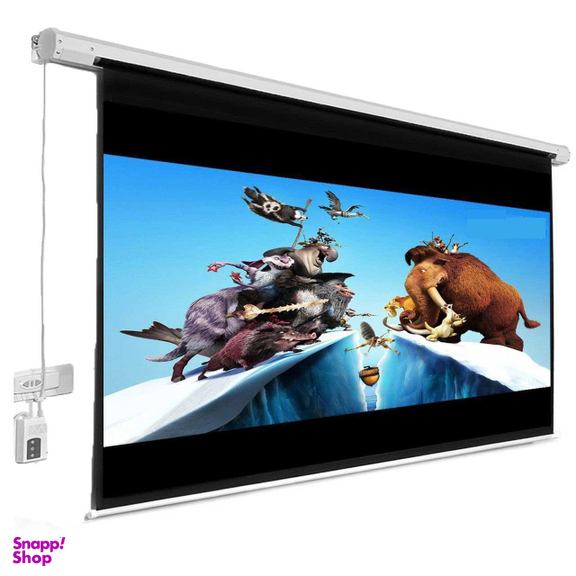پروژکتور اپسون (Epson) مدل EB-E01 به همراه پرده نمایش برقی پروژکتور اسکوپ و پایه پروژکتور اسکوپ و کابل HDMI