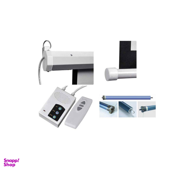 پروژکتور اپسون (Epson) مدل EB-E01 به همراه پرده نمایش برقی پروژکتور اسکوپ و پایه پروژکتور اسکوپ و کابل HDMI