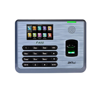 دستگاه حضور و غیاب زد کی تی اکو (ZKT Eco) مدل F400 رنگ طوسی