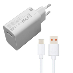 شارژر دیواری شیائومی برای گوشی Poco X3 به همراه کابل تبدیل USB-C