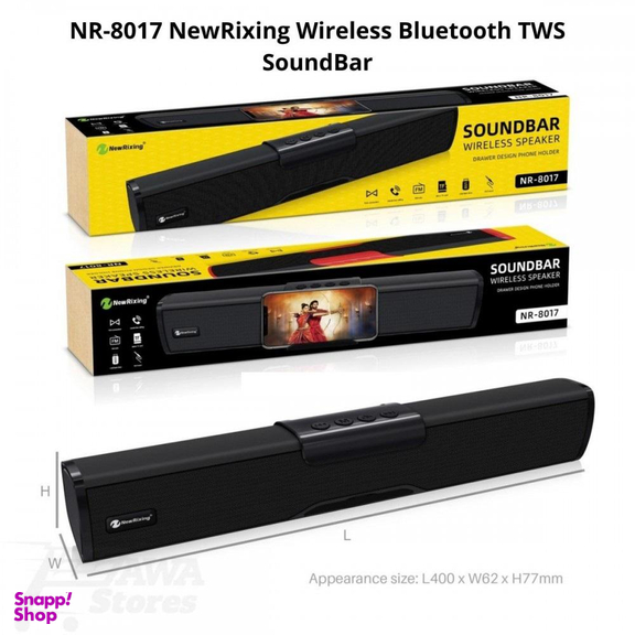 اسپیکر بلوتوثی قابل حمل نیوریکسینگ (Newrixing) مدل NR-8017