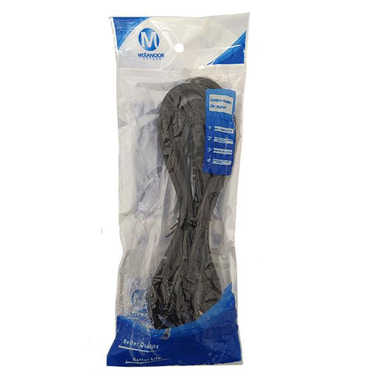 کابل برق سه پین منبع تغذیه لپ تاپ مدیانور مدل 095 طول 1.5 متر