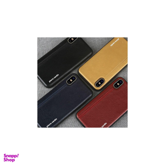 کاور چرمی پیرکاردین (Pierre Cardin) مدل PCS-S02 مناسب موبایل اپل iPhone X