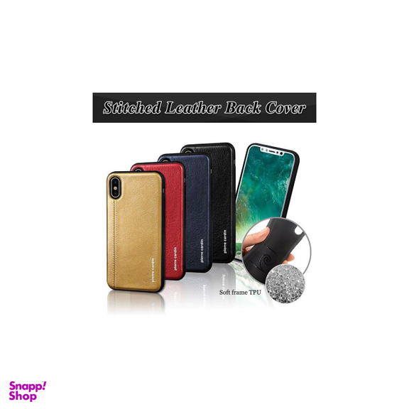 کاور چرمی پیرکاردین (Pierre Cardin) مدل PCS-S02 مناسب موبایل اپل iPhone X