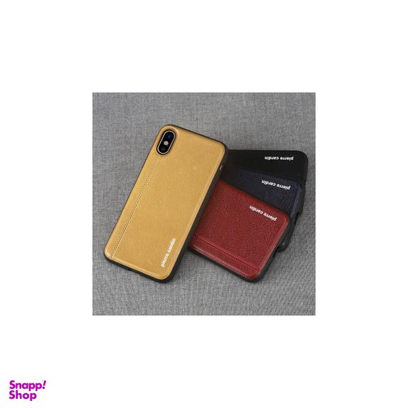کاور چرمی پیرکاردین (Pierre Cardin) مدل PCS-S02 مناسب موبایل اپل iPhone X