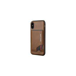 کاور چرمی پیرکاردین (Pierre Cardin) مدل PCS-S03 مناسب موبایل اپل iPhone X