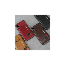 کاور چرمی پیرکاردین (Pierre Cardin) مدل PCS-S03 مناسب موبایل اپل iPhone X