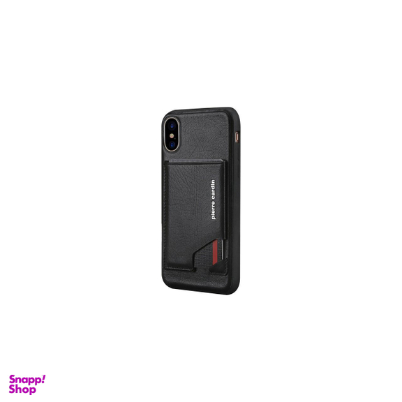 کاور چرمی پیرکاردین (Pierre Cardin) مدل PCS-S03 مناسب موبایل اپل iPhone X