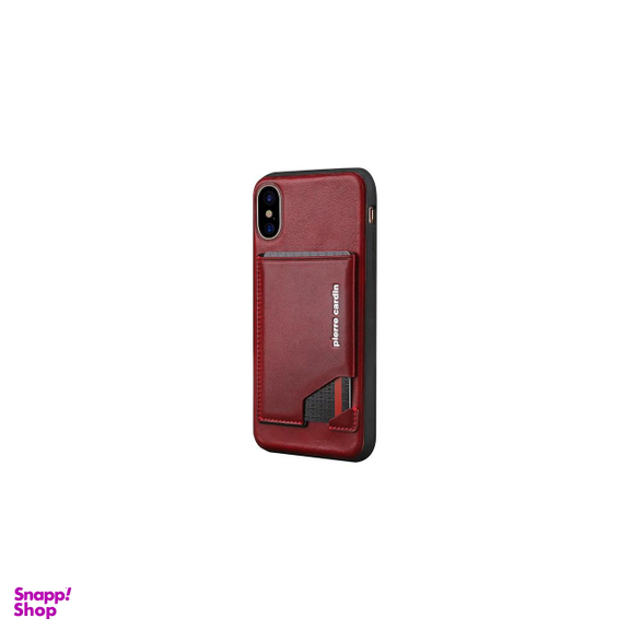 کاور چرمی پیرکاردین (Pierre Cardin) مدل PCS-S03 مناسب موبایل اپل iPhone X