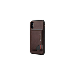 کاور چرمی پیرکاردین (Pierre Cardin) مدل PCS-S03 مناسب موبایل اپل iPhone X