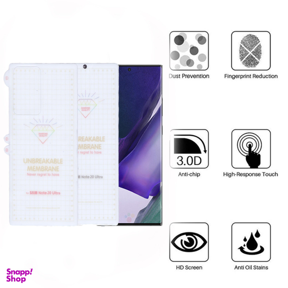 محافظ صفحه نمایش و پشت گوشی بوف مدل Hg15 مناسب برای گوشی موبایل سامسونگ Galaxy note 20 ultra