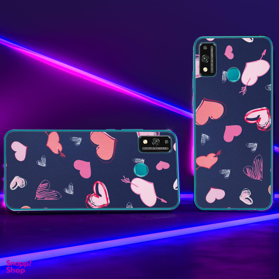 برچسب پوششی راک اسپیس طرح Heart مناسب برای گوشی موبایل آنر 9X Lite