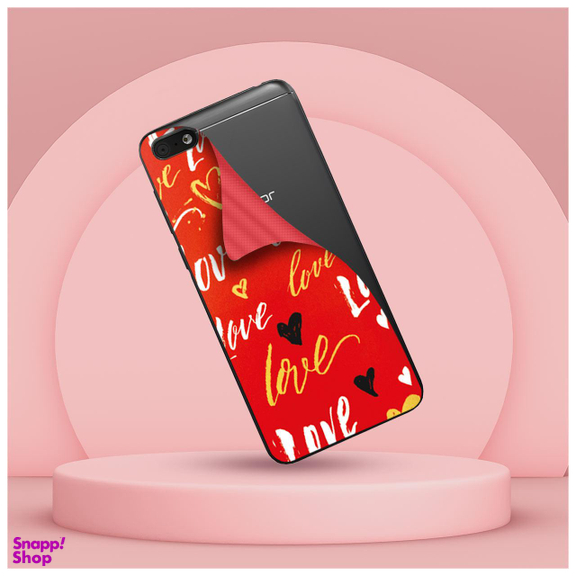 برچسب پوششی راک اسپیس مدل Love مناسب برای گوشی موبایل آنر 7S