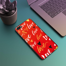 برچسب پوششی راک اسپیس مدل Love مناسب برای گوشی موبایل آنر 7S