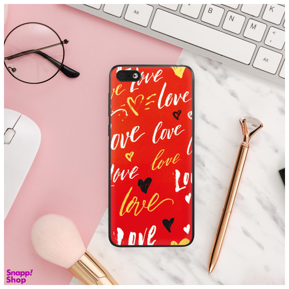 برچسب پوششی راک اسپیس مدل Love مناسب برای گوشی موبایل آنر 7S