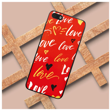 برچسب پوششی راک اسپیس مدل Love مناسب برای گوشی موبایل آنر 7S