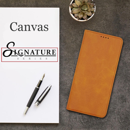 کیف کلاسوری کانواس مدل SIGNATURE مناسب برای گوشی موبایل شیایومی Redmi Note 9S / Note 9 Pro / Note 9 Pro Max