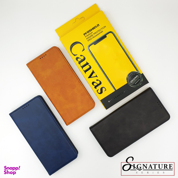 کیف کلاسوری کانواس مدل SIGNATURE مناسب برای گوشی موبایل شیایومی Redmi Note 9S / Note 9 Pro / Note 9 Pro Max