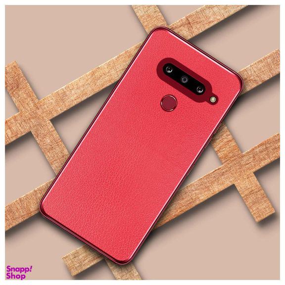 برچسب پوششی راک اسپیس طرح Leather-RD مناسب برای گوشی موبایل ال جی G8s Thinq