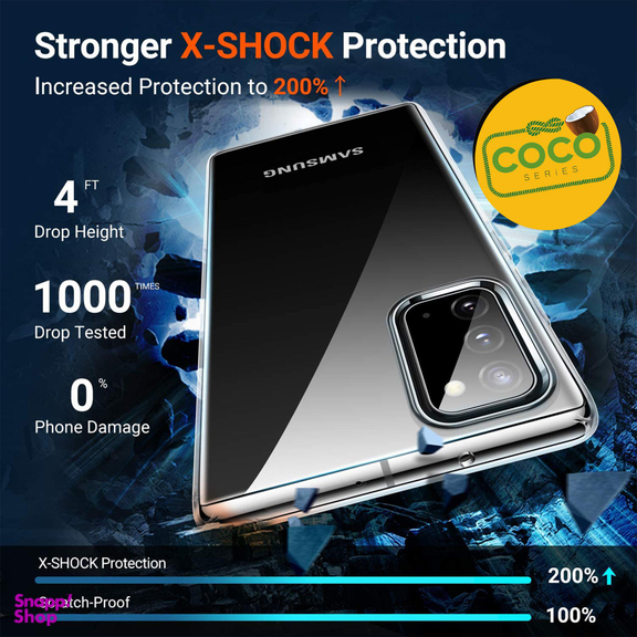 کاور کانواس مدل COCONUT مناسب برای گوشی موبایل سامسونگ Galaxy Note 20