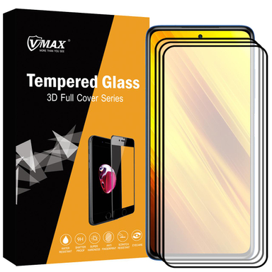 محافظ صفحه نمایش سرامیکی وی مکس (VMAX) مدل VS3 مناسب موبایل شیایومی Poco X3 بسته سه عددی