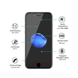 محافظ صفحه نمایش دایان (Dayan) مدل DAY_2 مناسب موبایل اپل iPhone 5/5S/SE بسته 2 عددی
