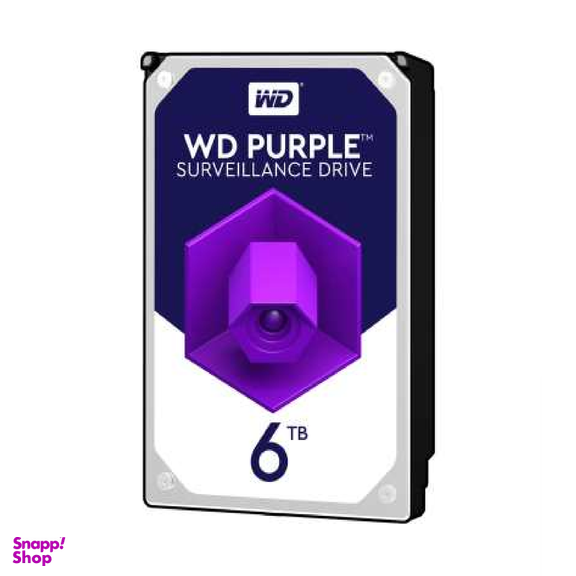 هارددیسک اینترنال وسترن دیجیتال مدل Purple WD62PURX ظرفیت 6 ترابایت