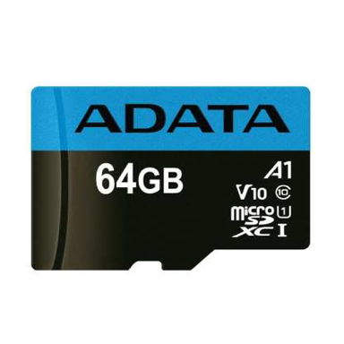 کارت حافظه microSDXC ای دیتا (Adata) مدل Premier V10 A1 کلاس 10 استاندارد UHS-I ظرفیت 64 گیگابایت