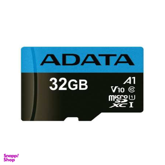 کارت حافظه microSDHC ای دیتا مدل Premier V10 A1 کلاس 10 استاندارد UHS-I سرعت 100MBps ظرفیت 32 گیگابایت
