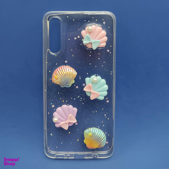 کاور دکین مدل Fanzy طرح صدف مناسب برای گوشی موبایل سامسونگ Galaxy A70