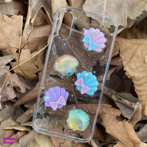 کاور دکین مدل Fanzy طرح صدف مناسب برای گوشی موبایل سامسونگ Galaxy A01
