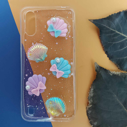 کاور دکین مدل Fanzy طرح صدف مناسب برای گوشی موبایل سامسونگ Galaxy A01