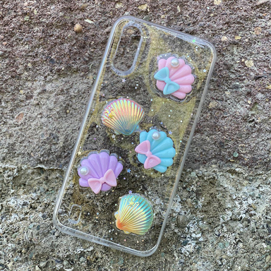 کاور دکین مدل Fanzy طرح صدف مناسب برای گوشی موبایل سامسونگ Galaxy A01