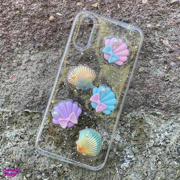 کاور دکین مدل Fanzy طرح صدف مناسب برای گوشی موبایل سامسونگ Galaxy A01