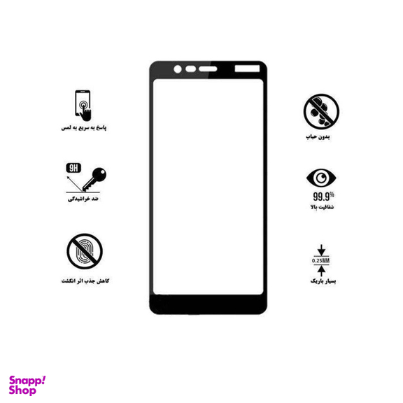 محافظ صفحه نمایش مورفی (Morphie) مدل MG9 مناسب موبایل نوکیا 5.1