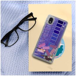 کاور دکین مدل آکواریومی طرح پالت مناسب برای گوشی موبایل سامسونگ Galaxy A01 Core