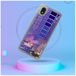کاور دکین مدل آکواریومی طرح پالت مناسب برای گوشی موبایل سامسونگ Galaxy A01 Core