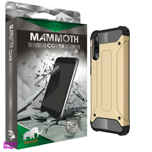کاور ماموت (Mammoth) مدل Defender مناسب موبایل سامسونگ Galaxy A70 به همراه محافظ صفحه نمایش و محافظ لنز دوربین