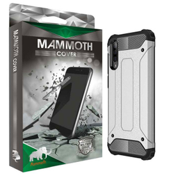 کاور ماموت (Mammoth) مدل Defender مناسب موبایل سامسونگ Galaxy A70 به همراه محافظ صفحه نمایش و محافظ لنز دوربین