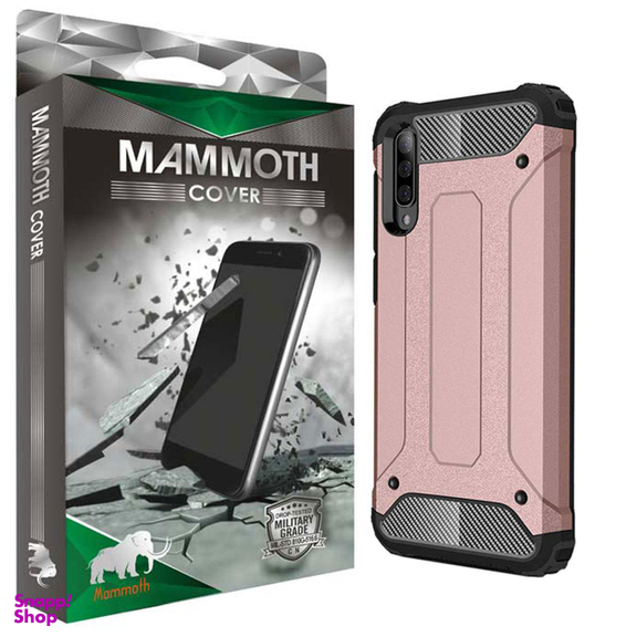 کاور ماموت (Mammoth) مدل Defender مناسب موبایل سامسونگ Galaxy A70 به همراه محافظ صفحه نمایش و محافظ لنز دوربین